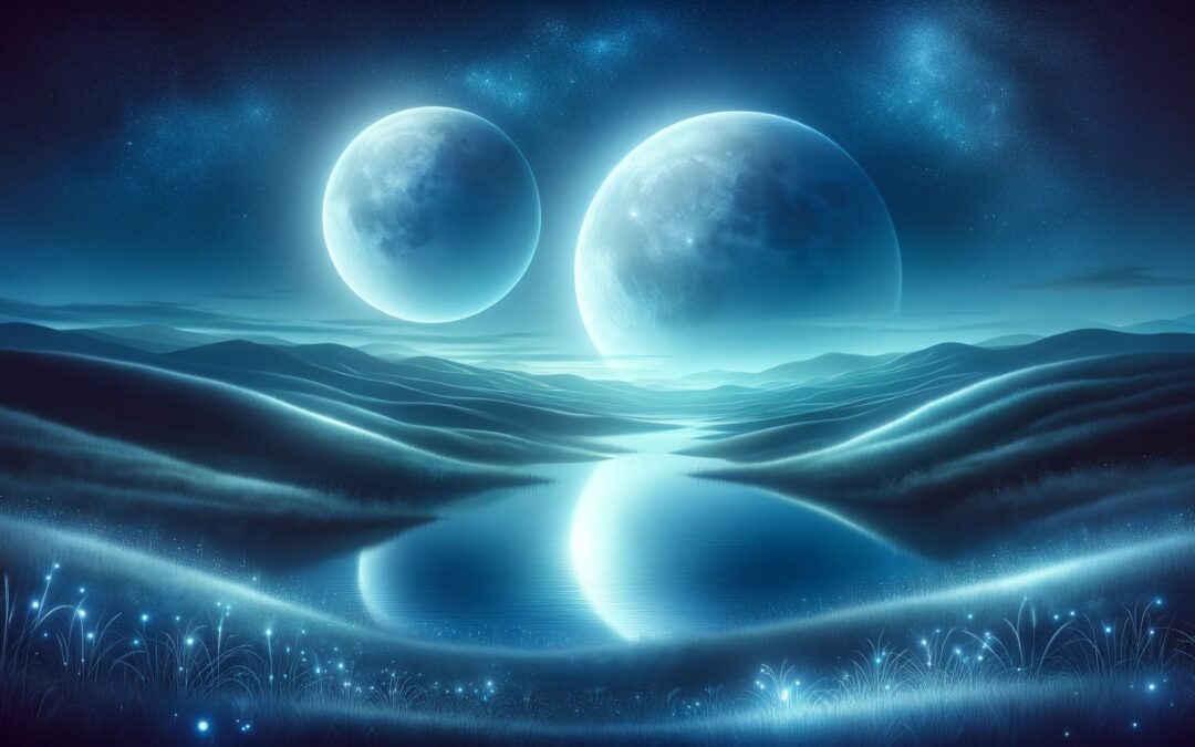 Double Moon: Harmony, Balance, and Intuition with 444 Advanced Energetics