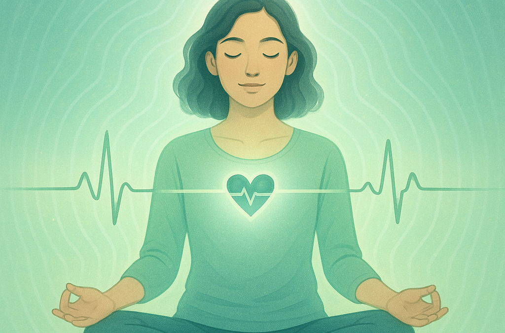 A calming image depicting stress relief and anxiety reduction.