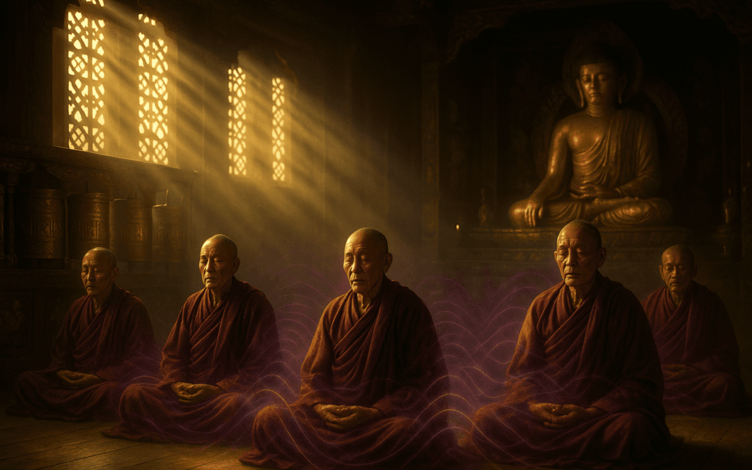 Ancient Tibetan Monks' 110Hz Chant Stops Aging (Scientists Confirm Telomere Lengthening)